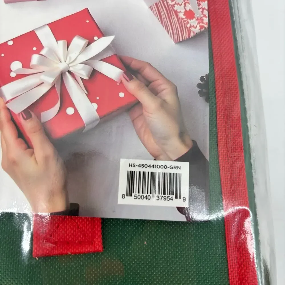 HNS Wrapping Paper Organizer Christmas Storage Home & Garden Birthday